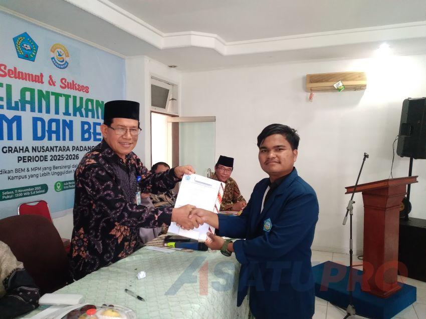 Pelantikan BEM dan MPM UGN 2025-2026 Sinergi Baru Menuju Kampus Unggul dan Mandiri