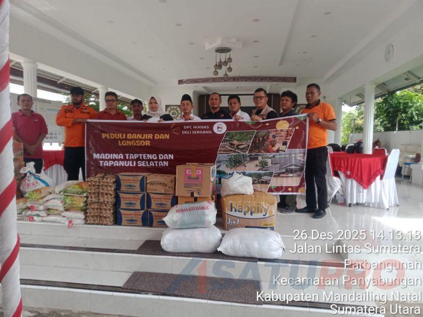 Perhimpunan Marga Nasution di Deli Serdang Bantu Korban Banjir Bandang di Madina