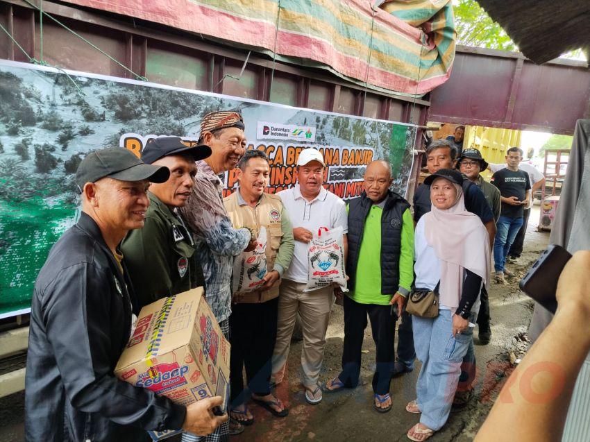 PTPN IV Regional 3 dan Aspek-PIR Indonesia Salurkan Bantuan ke Korban Bencana Alam di Aceh