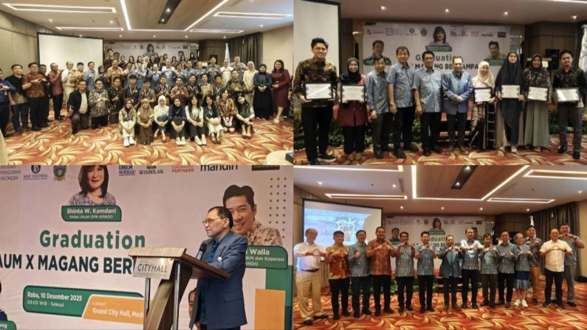 Kepala LLDikti Wilayah I Sumut Apresiasi Pelaku UMKM di Program AUM Magang Berdampak 2025