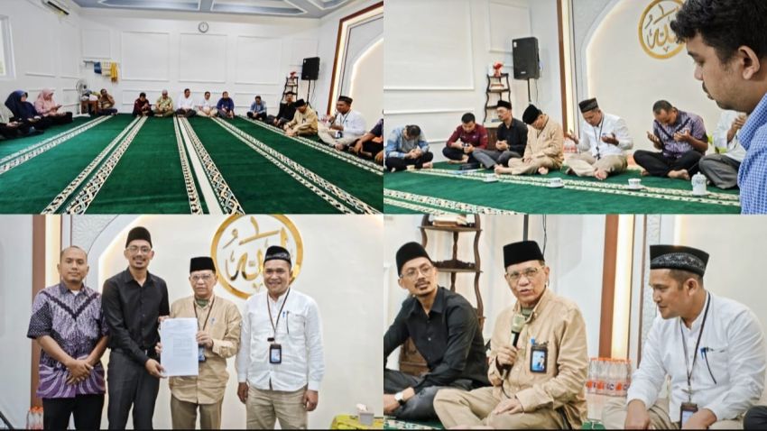 Resmikan Musholla dan Kukuhkan BKM Al Falah, Prof Saiful Anwar Matondang Minta Pelayanan Dihentikan Sementara Saat Adzan