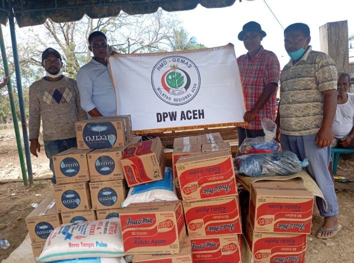 Himpunan Mitra Dapur Generasi Emas Wilayah Regional Aceh Salurkan Bantuan ke Pidie Jaya dan Aceh Tengah