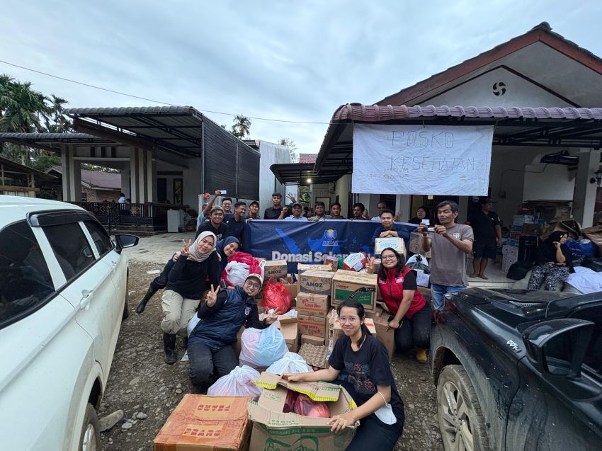Telkom Group Bergerak Cepat, Pulihkan Konektivitas dan Salurkan Bantuan di Wilayah Terdampak Bencana Aceh