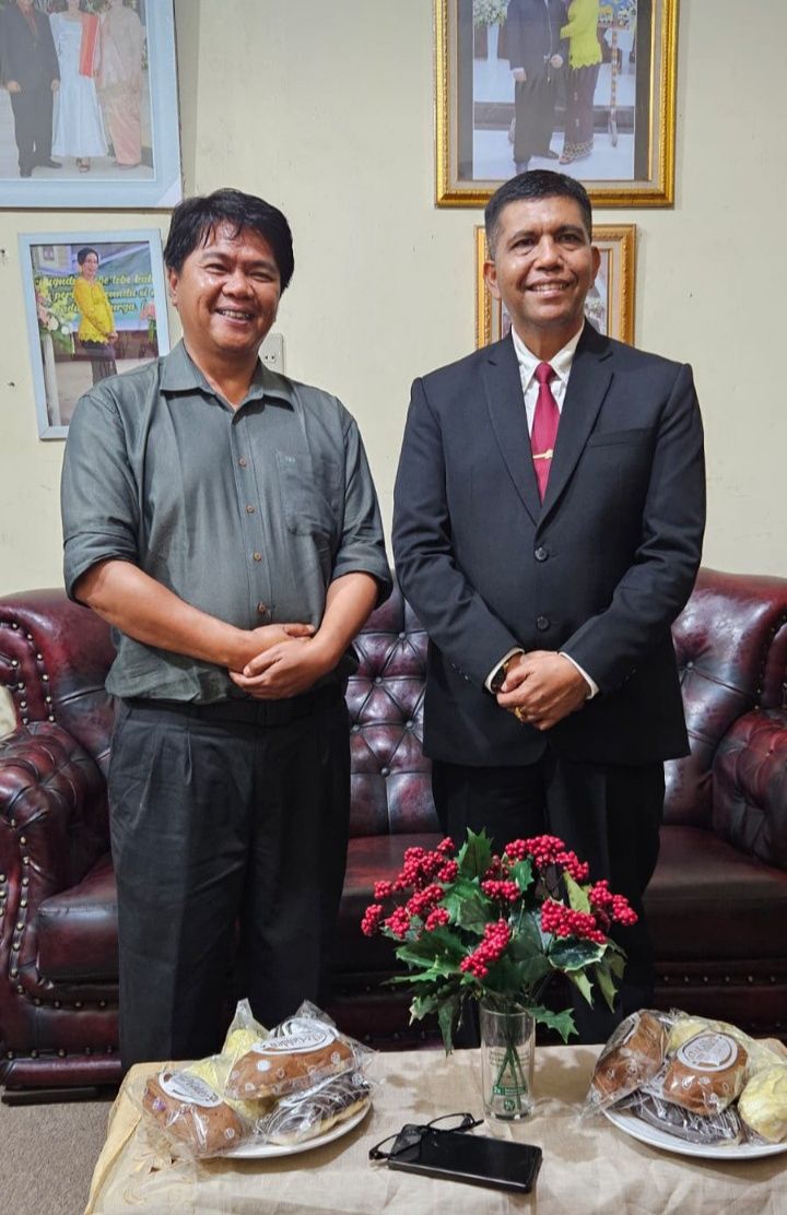 Danrem 031/Wira Bima Silaturrahmi ke Ketua Modermen GBKP Kabanjahe