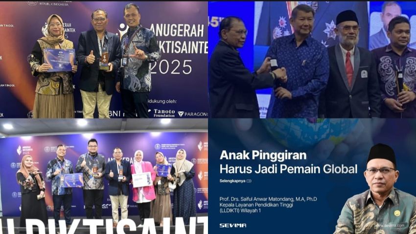 Pencapaian Luar Biasa LLDIKTI Wilayah I Sumut, Borong Anugerah Nasional dan Cetak Kampus Unggul Tahun 2025