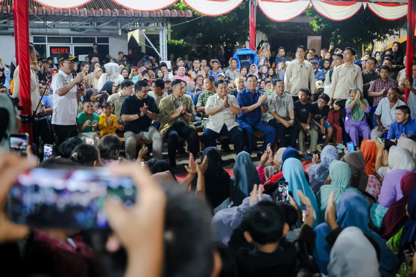 Makna Tahun Baruan Prabowo-Bobby di Lokasi Pengungsi; Kolaborasi Apik Pemerintah Pusat dan Pemprovsu Pasca Bencana