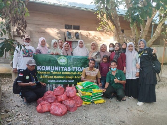 Yayasan Taman Istiqomah Atjeh Hadirkan Harapan Bagi Korban Banjir Aceh