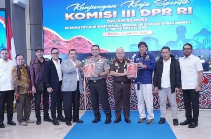 Komisi III DPR RI Kunker ke Medan, Dr. Harli Siregar Tegaskan Kejati Sumut Tegakkan Hukum Bermartabat, Transparan, dan Berintegritas