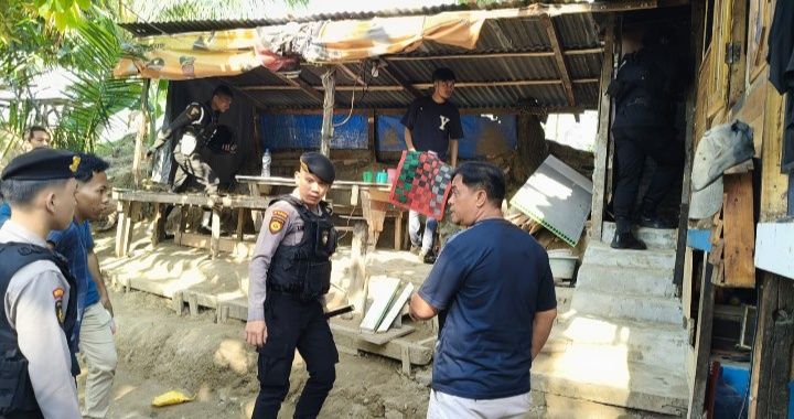 8 Tersangka Narkoba Satu Diantaranya Wanita Ditangkap Tim Gabungan TNI - Polri di Percut Sei Tuan