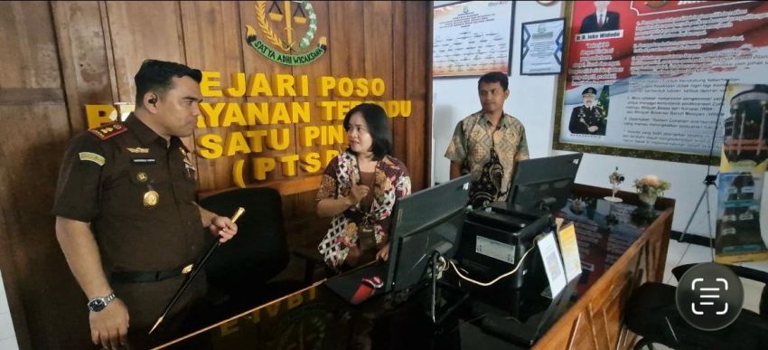 Hari Pertama Menjabat, Kajari Poso Yos A. Tarigan Langsung "Gasspoll" Cek Sarana dan Prasarana