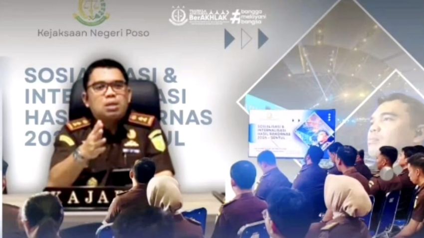 Rakornas 2026, Kajari Poso Tegaskan Penegakan Hukum Harus Sejalan Visi Presiden