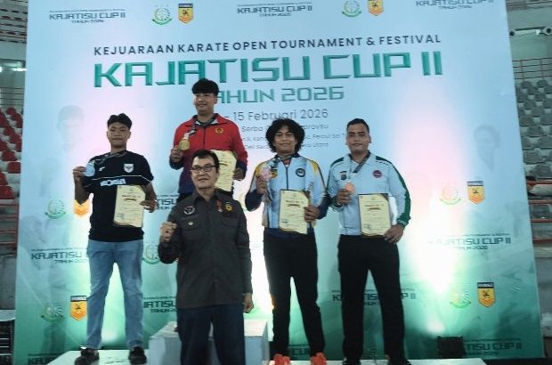 Brimob Polda Sumut, Raih Medali di Kejuaraan Karate Kajatisu Cup II 2026