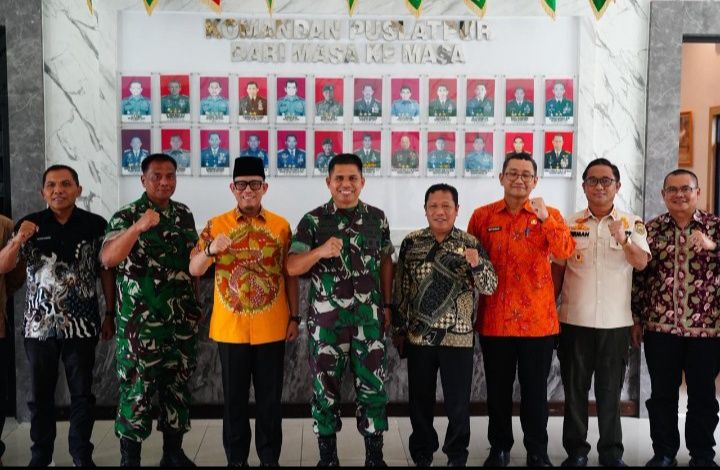 Danpuslatpur&ndash;Pemkab OKU Satukan Langkah Dukung Program Nasional