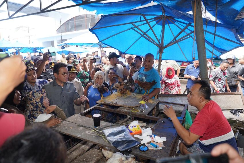 Pastikan Pemulihan Pasar di Tebing Tinggi Pascabencana, Mendag Busan: Perdagangan Kembali Normal dan Harga Bahan Pokok Stabil