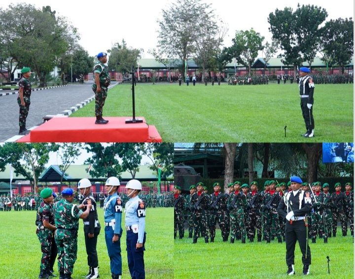 Kasdam I/BB Pimpin Upacara Gelar Operasi Gaktib dan Yustisi 2026 di Makodam I/BB