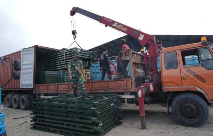 Kodam I/BB Terima 8 Unit Jembatan Modular Tipe 3-1 untuk Percepat Pemulihan Infrastruktur