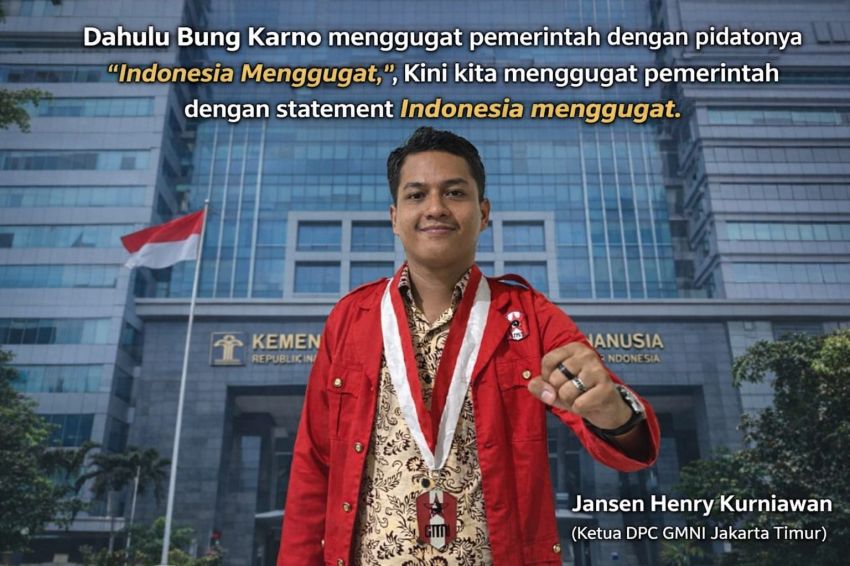 &ldquo;Indonesia Menggugat : Menteri HAM Mengekang Demokrasi Sipil, Pecat Natalius Pigai!!!.&rdquo;