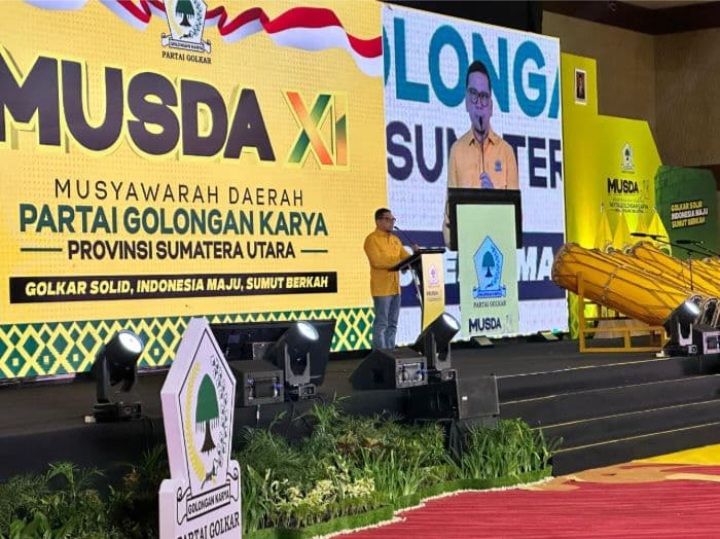 Musda Dibuka, Doli Tanjung: Perbedaan di Golkar Sumut Boleh Keras, Asal Demi Partai