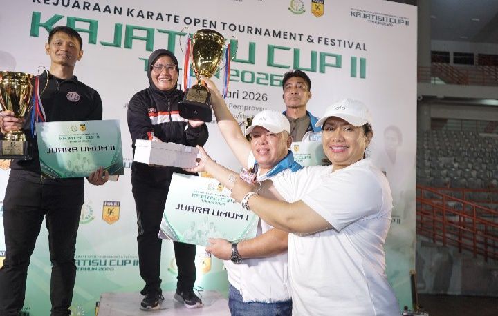 Kajatisu CUP II 2026 Ditutup, Ikanas Sumut Juara Umum Disusul Kontingen Shindoka Dan Kontingen Wadokai