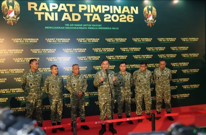 Hadiri Rapim TNI AD 2026,Pangdam I/BB Dukung Program Prioritas Presiden dan Kasad