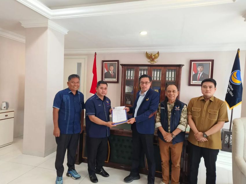 DPP Nasdem Tunjuk Nusantara Tarigan Pimpin DPD Nasdem Deliserdang