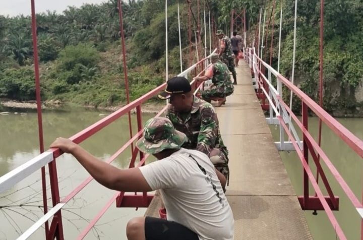 Jembatan Gantung Perintis Desa Empus di Langkat Selesai Dikerjakan, Dukung Kelancaran Akses Warga