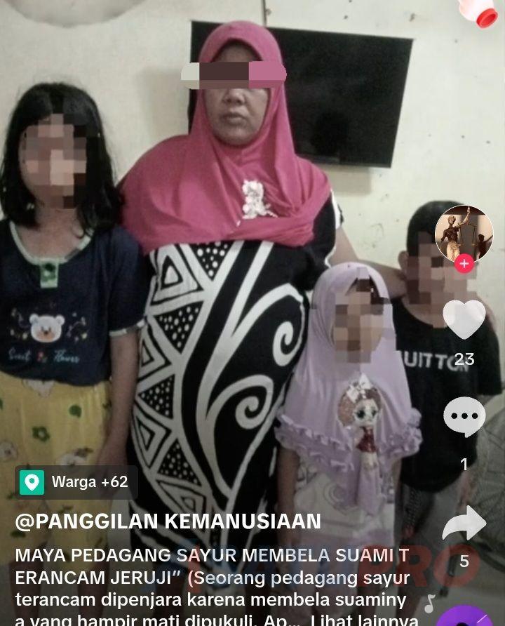 Dari Lapak Sayur ke Ruang Sidang: Maya Sari Harahap Didakwa Keroyokan Saat Selamatkan Suami Dari Hujan Pukulan