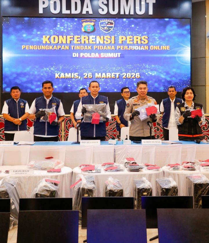 Polda Sumut Ungkap Modus Judi Online di Apartemen Medan, Promosi Lewat WhatsApp hingga Instagram
