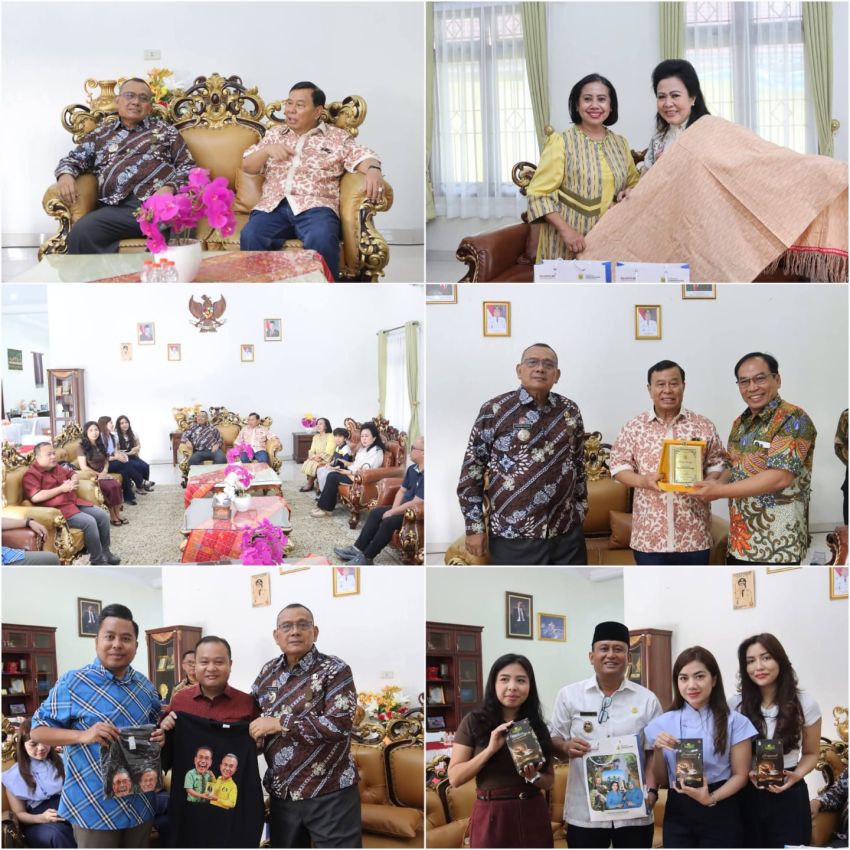 Bupati Dairi Terima Kunjungan Presiden Komisaris NT Corp, PLTMH Akan Dibangun Di Dairi