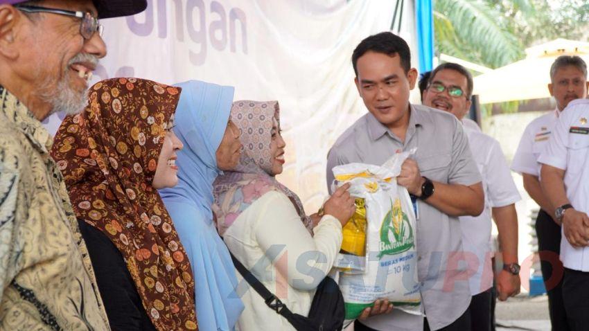 Lebih Sejuta Warga Sumut Mulai Nikmati Bantuan Pangan BULOG