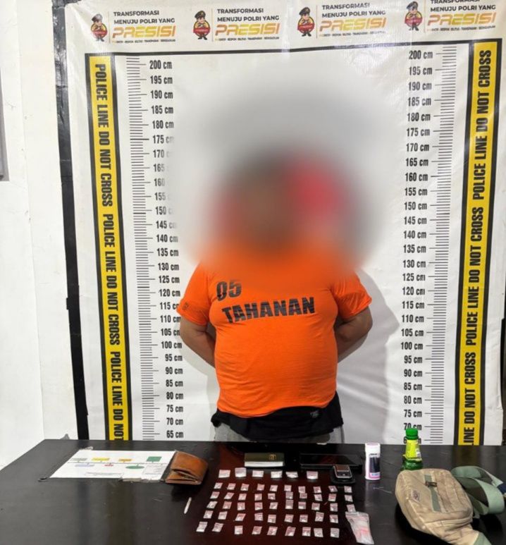 Nekat Jual Sabu di Kamar Kos, K Ditangkap Polisi