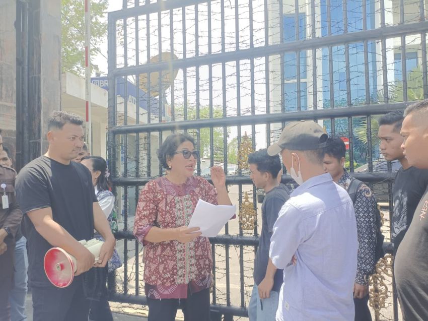 GMPET SU desak Kepala Kejaksaan Tinggi Sumatera Utara Mengusut Tuntas Dugaan Korupsi di Bank Sumut KCP Krakatau