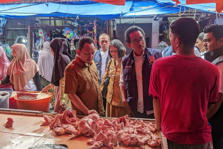KPPU Kanwil I Sidak Pasar di Medan, Pastikan Stabilitas Harga Bahan Pokok Selama Ramadan