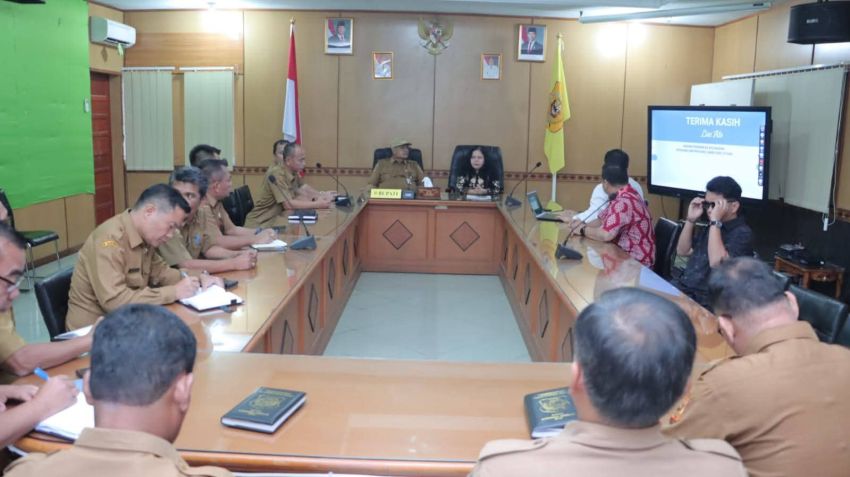 Bupati Dairi Terima Kunjungan Tim Badan Pemeriksa Keuangan Perwakilan Provinsi Sumatera Utara