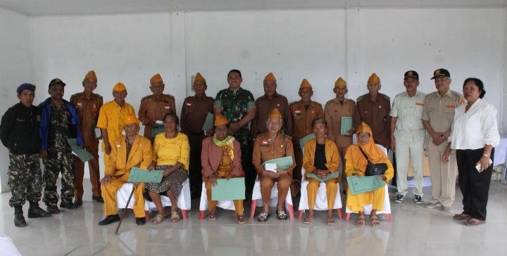 Dandim 0205/TK Sambut Hangat Kunjungan LVRI Kabupaten Karo