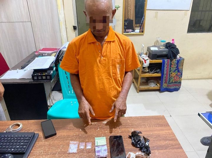 Polres Batubara Grebek Sarang Narkoba di Talawi