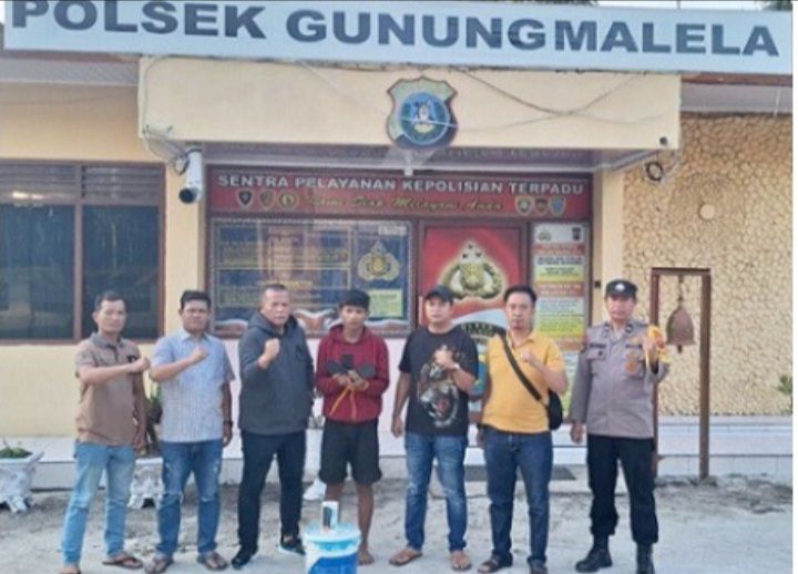 Pelaku Pencuri Dua HP di Cafe Pondok Melati Ditangkap Polsek Gunung Malela Saat Sembunyi di Dalam Lemari