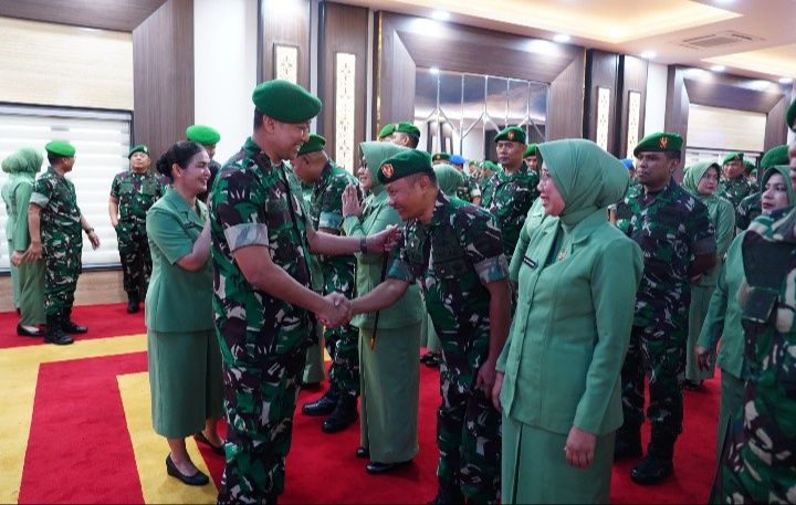 27 Pamen Naik Pangkat 1 Tingkat  Pangdam I/BB Pimpin Laporan Kenaikan Pangkat Pamen
