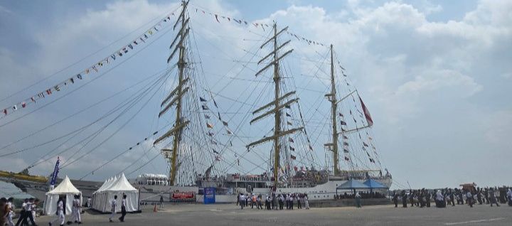 KRI Bima Suci Sandar di Pelabuhan Belawan 5&ndash;8 April 2026