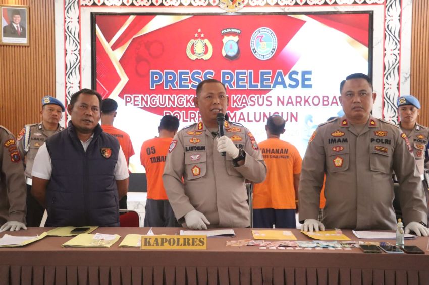 Polres Simalungun Tidak Diam, Narkoba Terus Dibabat Habis! Kwartal-I 2026 Torehkan 74 Kasus dan 91 Tersangka