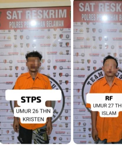 3 Hari Dikejar, Polres Belawan Ringkus Begal Sadis Sopir Tangki, 2 Pelaku Ditangkap