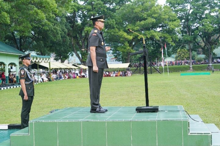 Pangdam I/BB Tutup Dikmaba IF TNI AD Gelombang I TA 2026 di Rindam I/BB