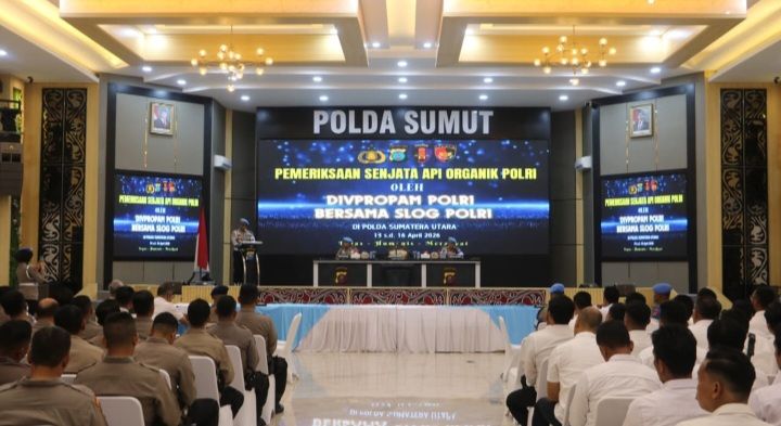 Propam&ndash;SLOG Mabes Polri Periksa Senpi di Polda Sumut, Tegaskan Disiplin dan Akuntabilitas Anggota