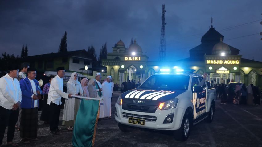 Wakil Bupati Dairi Berangkatkan 17 Orang Jemaah Calon Haji Kabupaten Dairi
