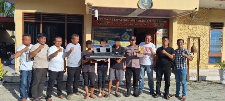 Polsek Bangun Bekuk Tiga Pelaku Bobol Rumah Polwan