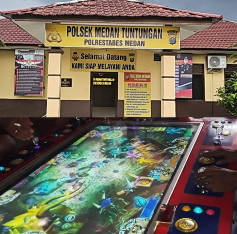 Lapor Pak Kapolres... Polsek Medan Tuntungan Buka Judi Mesin Tembak Ikan Merk AW Menjamur di Wilkum Polsek Medan Tuntungan, Berikut Lokasinya