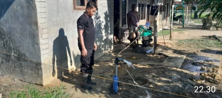 Dandim 0203/Lkt : Pembuatan Sumur Bor dan MCK Solusi Infrastruktur Dasar Vital Tingkatkan Kualitas Hidup Masyarakat