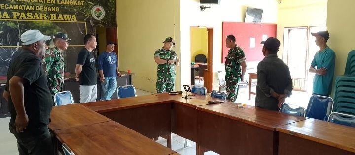 Pabung Kodim 0203/LKT Bersama 4 Danramil Tinjau Lokasi Pembukaan TMMD 128, Pastikan Kesiapan