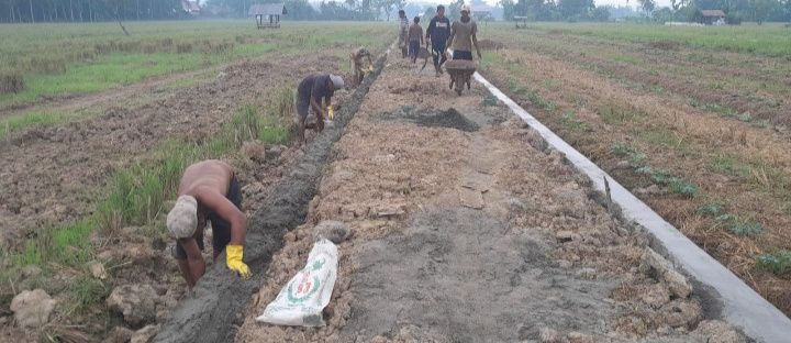 Pekerjaan Fisik TMMD 128 Kodim 0203/Lkt Terus Dikebut,Hasilnya Sudah Kelihatan
