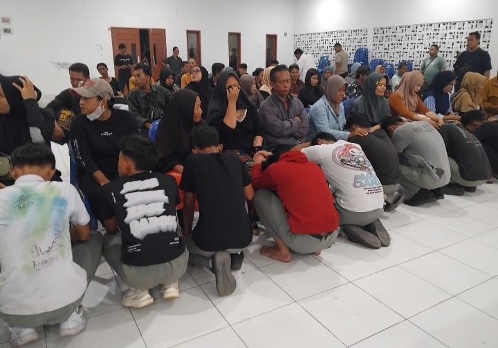 Polresta Deli Serdang Amankan Puluhan Pelajar Terlibat Konvoi Ugal-ugalan di Biru-Biru